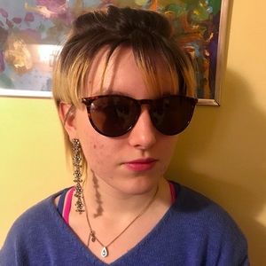 Tortoise Keyhole Sunglasses